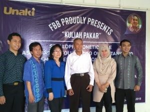 Dr. ALim Sukrisno, M.A, Dekan dan Dosen Fakultas Bahasa dan Budaya